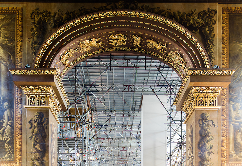 Millcroft Supports Conservation at Royal Naval College’s Painted Hall