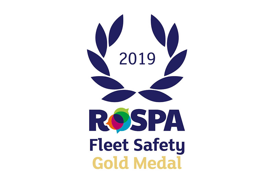 RoSPA Fleet Safety Gold Medal 2019