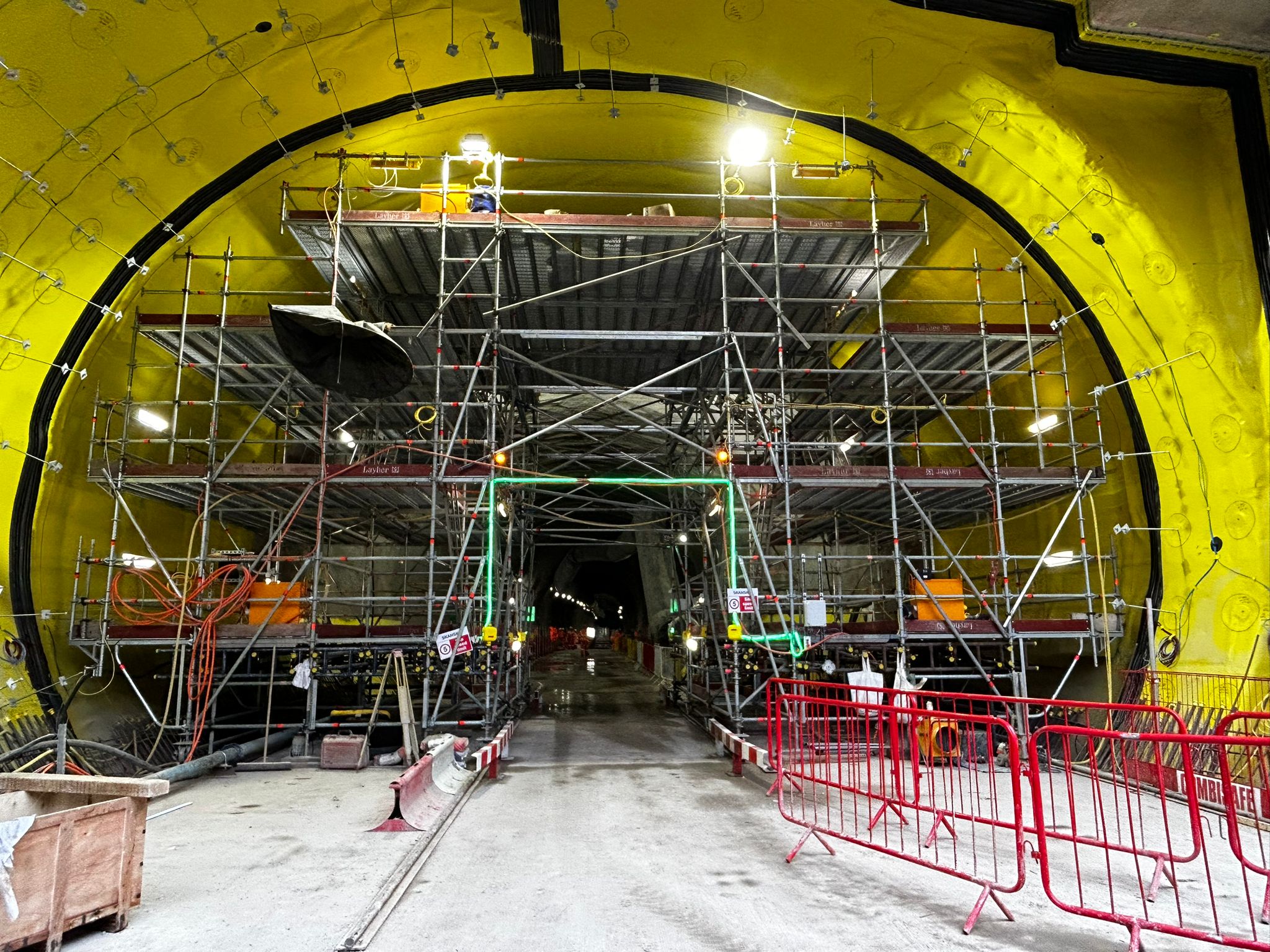 Millcroft designs innovative travelling scaffold system for HS2 tunnel work